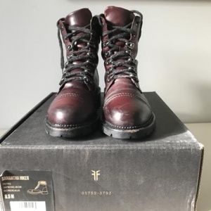 Frye Bordeaux Samantha Hiker Boots/Booties